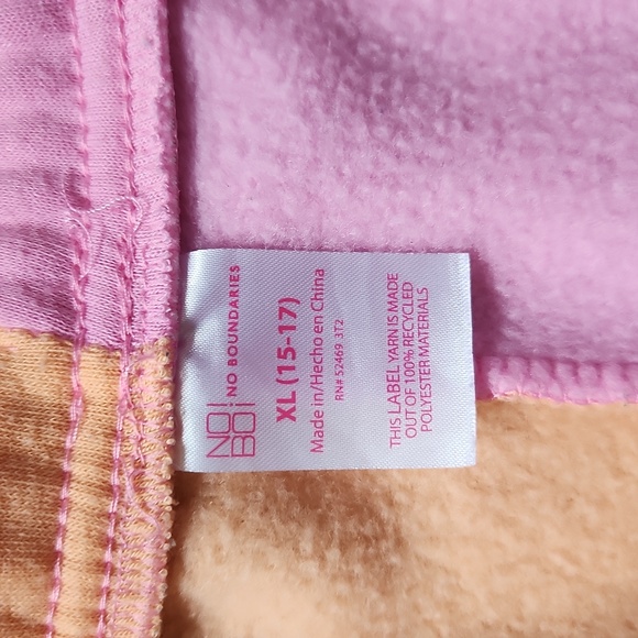 No Boundaries Colorblock High Waisted Lounge Sweat Shorts - Picture 4 of 6